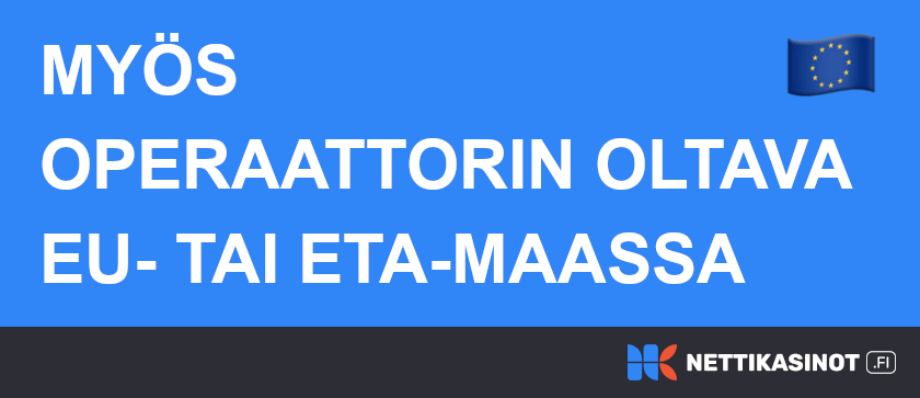 Operaattori vaikuttaa verovapauteen.