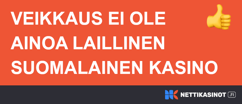 Suomalaisia laillisia kasinoita.