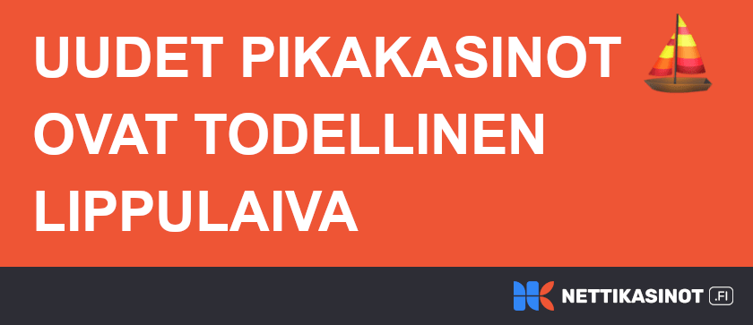 Uudet pikakasinot suunnannäyttäjiä.
