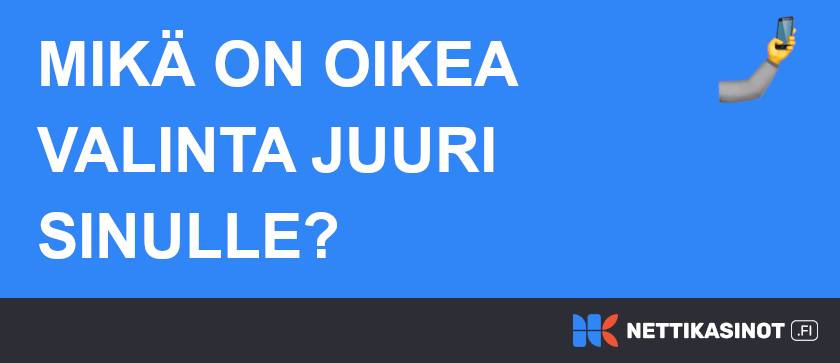 Uusi vai perinteinen kasino?