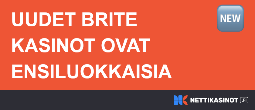 Uudet brite kasinot.