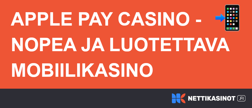 Apple Pay casino mobiilikasino.