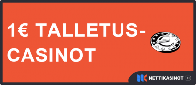 1 euron talletus casino.