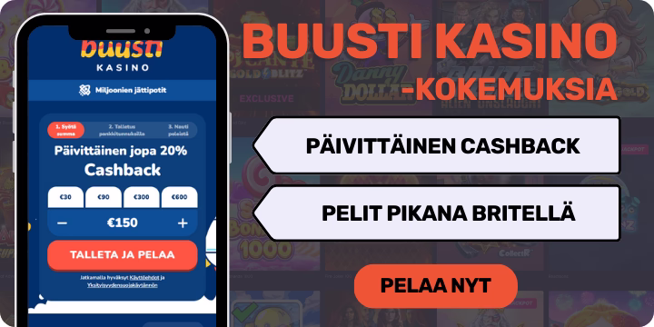 Buusti Kasino arvostelu.