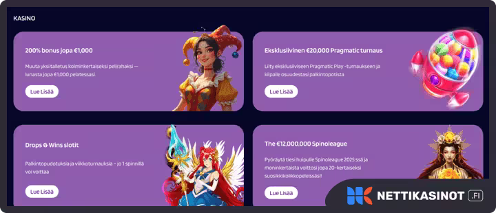 joki casino kampanjat ja bonus