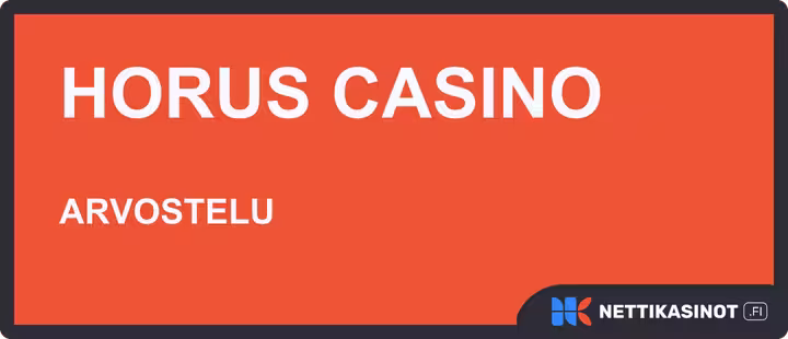 horus casino arvostelu