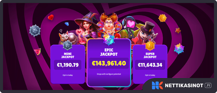 Slot Heart Casino Epic-jackpotit