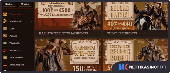 smokin slots kampanjat ja bonus