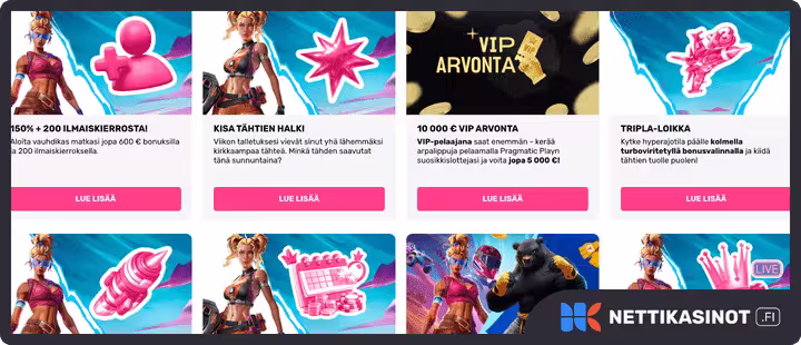 vauhdikas kampanjat ja bonus