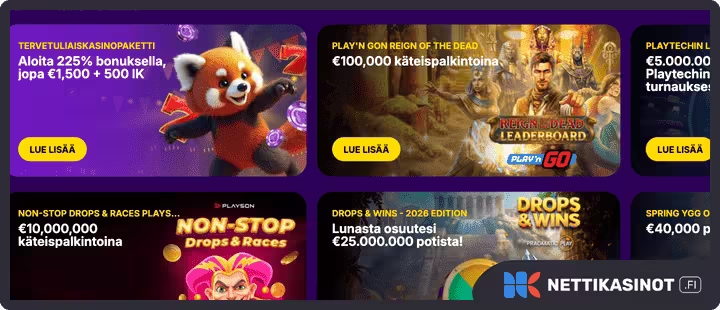 bonusbet kampanjat ja bonus