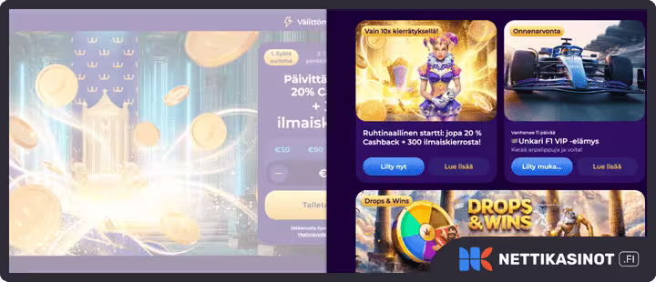 ruhtinas kampanjat ja bonus