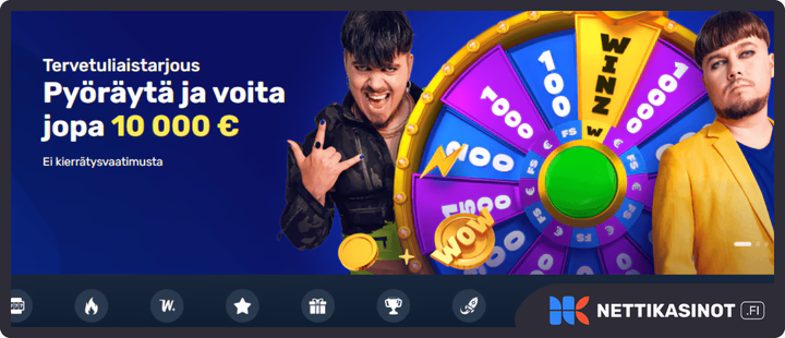 Winz Casino Wheel of Winz