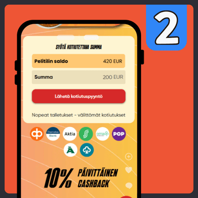 Syötä haluttu kotiutussumma ja lähetä kotiutuspyyntö.