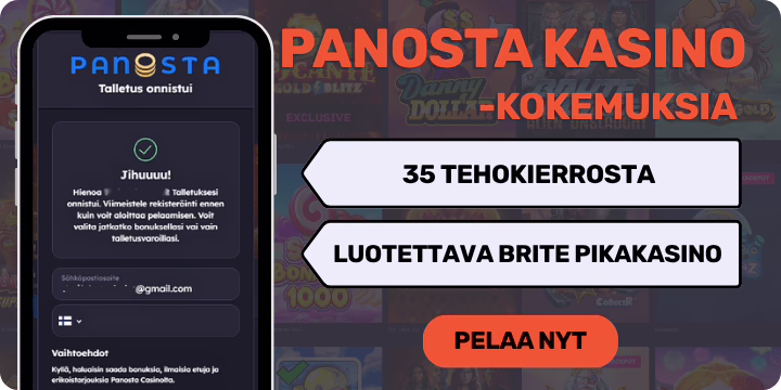 Panosta kasinolta ilmaiskierroksia ja nopeat rahansiirrot Britella.