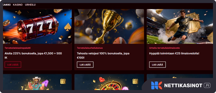 PiratePots kampanjat ja bonus