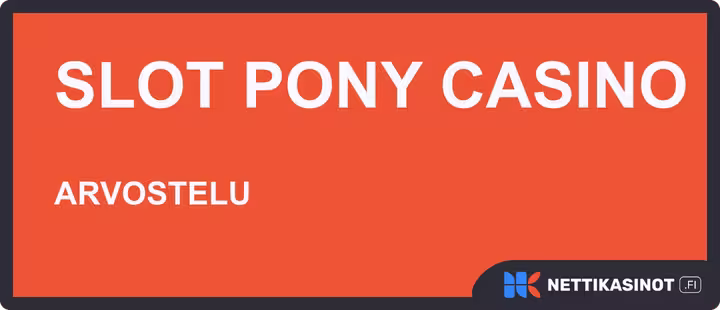 slotpony casino arvostelu