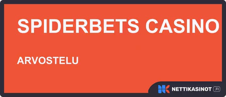 spiderbets casino arvostelu