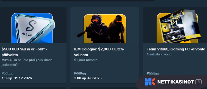 stake kampanjat ja bonus