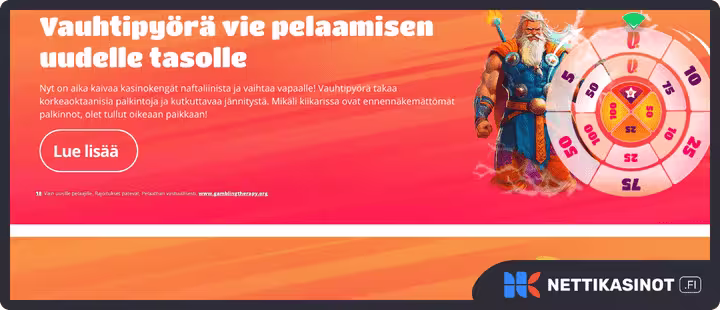 vauhti kampanjat ja bonus