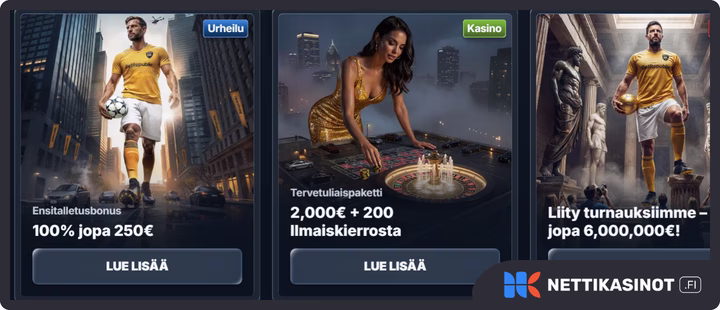 BetRepublic kampanjat ja bonus