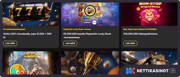freespinza kampanjat ja bonus