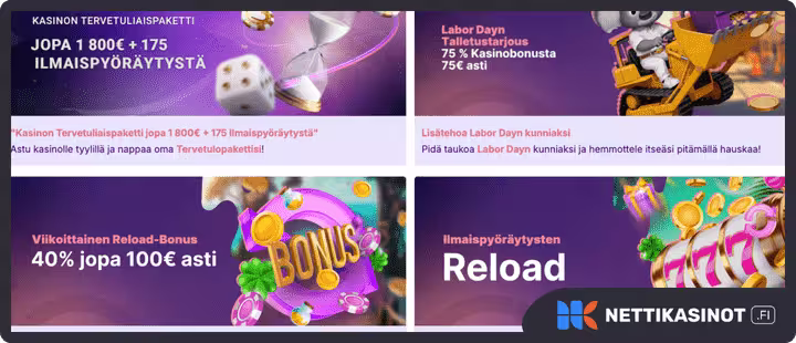 lucky koala kampanjat ja bonus