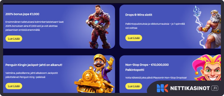 LyraBet kampanjat ja bonus