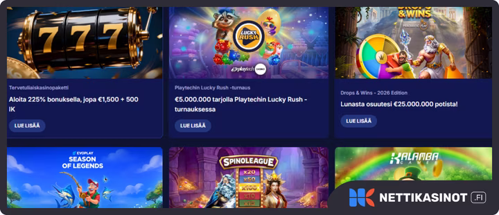 OrionsBet kampanjat ja bonus