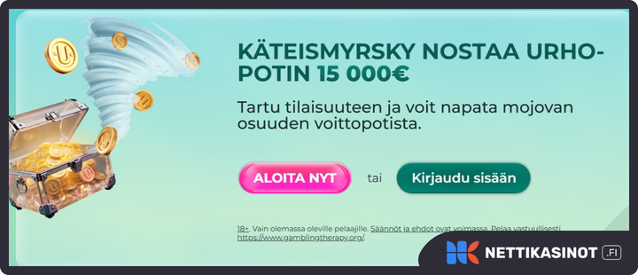 Urho casino kampanjat ja bonus