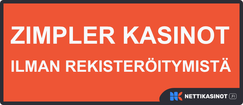 Zimpler kasinot ilman rekisteröitymistä.