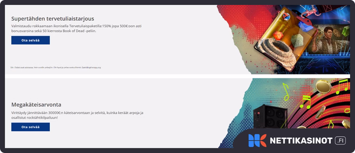 Barz Casino kampanjat ja bonus