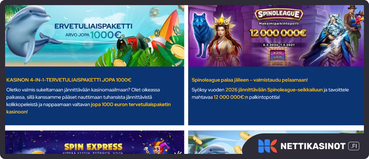 DolfWin kampanjat ja bonus