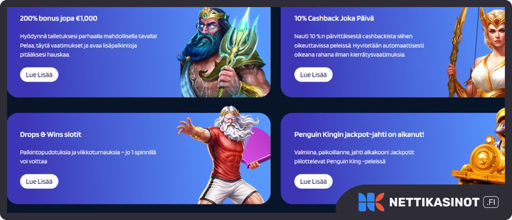 Dynabet kampanjat ja bonus
