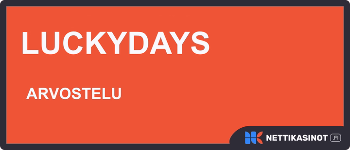LuckyDays casino arvostelu