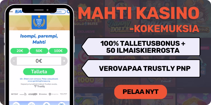 Mahti Kasino kokemuksia verovapaasti.