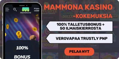 Mammona Kasino kokemuksia verovapaasti.