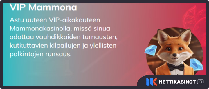 Mammonan kampanjat ja bonus