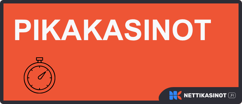 Pikakasinot ovat pankkitunnuksilla toimivia nettikasinoita.