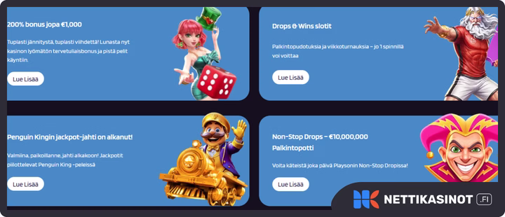 Red Dice kampanjat ja bonus