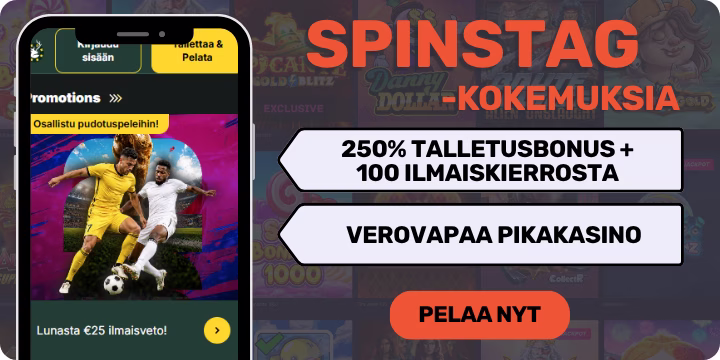SpinStag casino kokemuksia isolla tervetuliaisbonuksella.