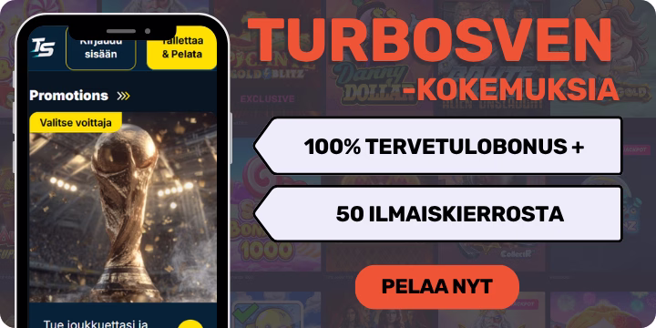 TurboSven kokemuksia 3-osaisella tervetulobonuksella.