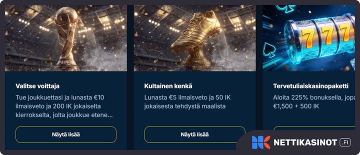 TurboSven kampanjat ja bonus