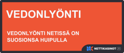 vedonlyönti netissä