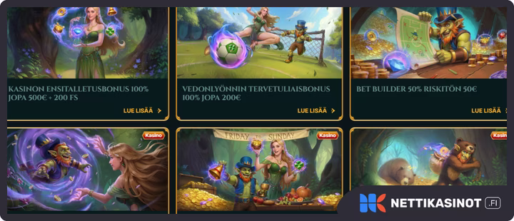 7Signs kampanjat ja bonus