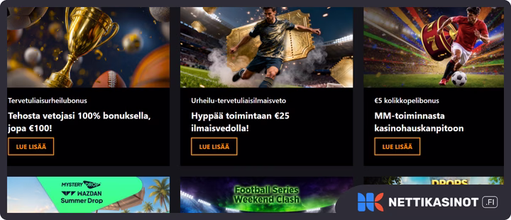Betstro kampanjat ja bonus