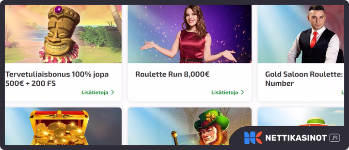 BoaBoa kampanjat ja bonus