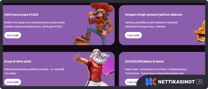 ProntoBet kampanjat ja bonus