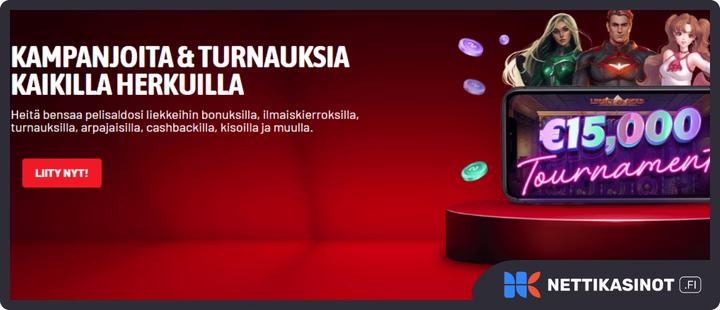Refuel kampanjat ja bonus