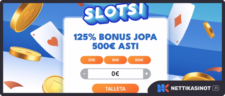Slotsi kampanjat ja bonus