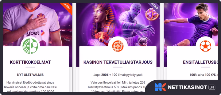 TonyBet kampanjat ja bonus